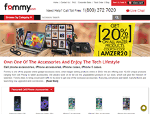 Tablet Screenshot of fommy.com